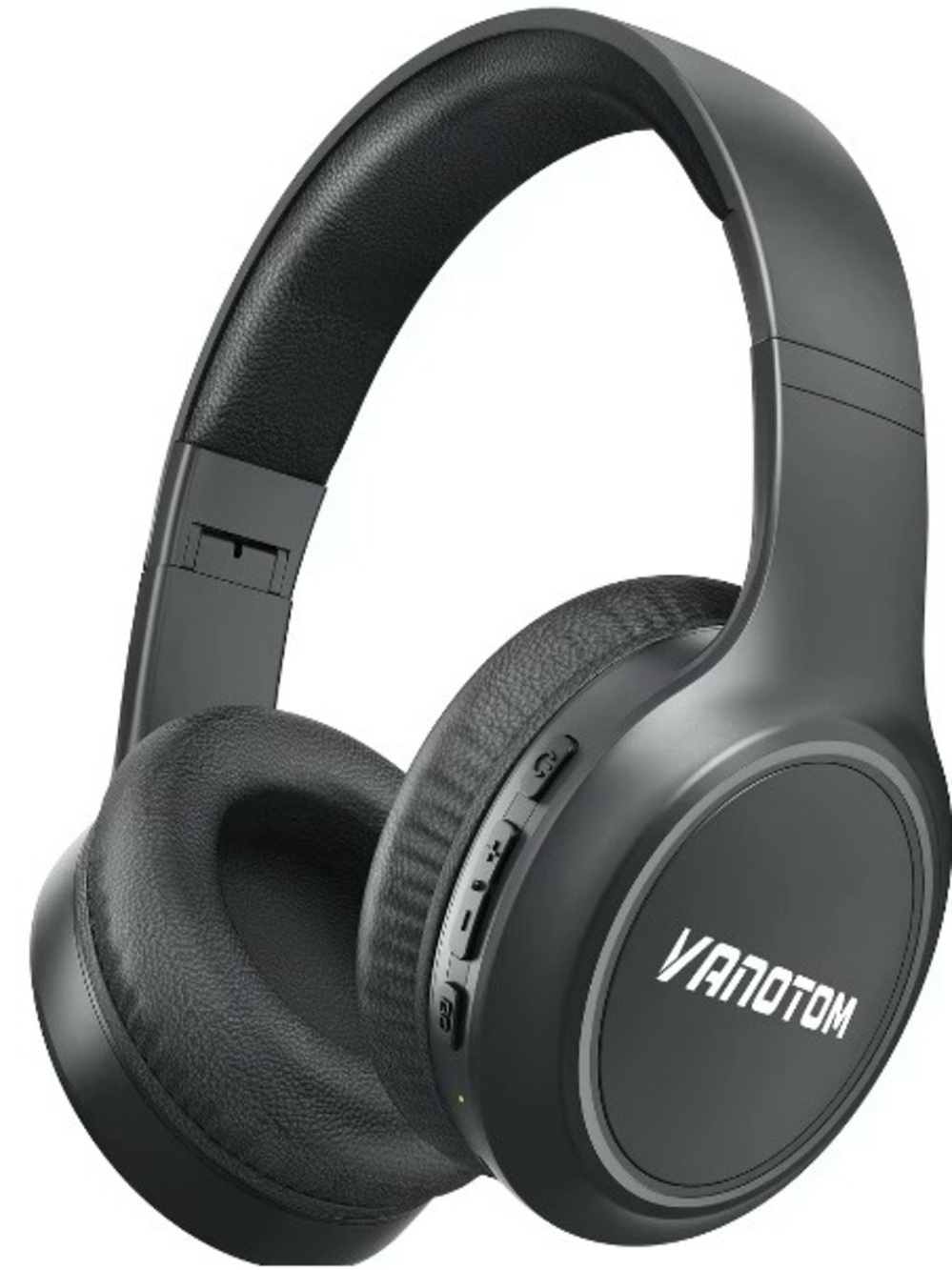 Wireless Over-Ear Headphones - Black